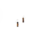 Aegis Tiger Eye Earrings