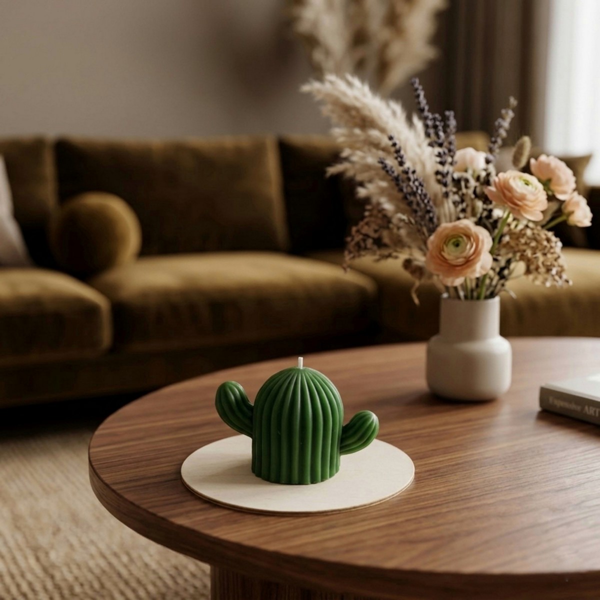 CAC001gr_CACTUS TABLE CANDLE_ROOM